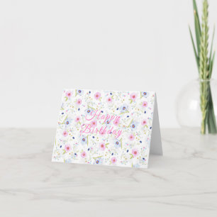 Blume Geburtstagskarte Neues Design Karte