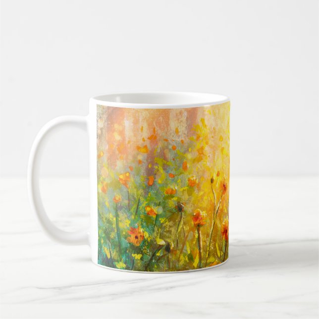 Blume Gemälde Gemälde Gemälde Gemälde Gemälde Kaffeetasse (Links)