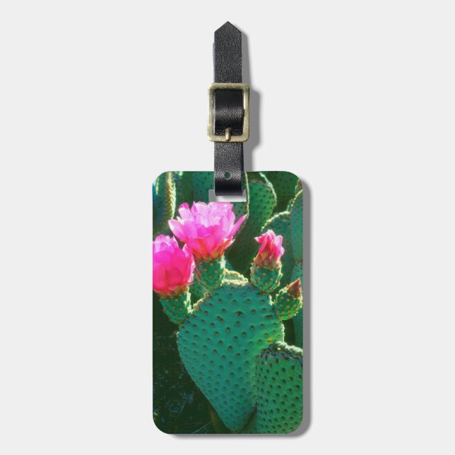 Blume Gepäckanhänger (Vorderseite vertikal)