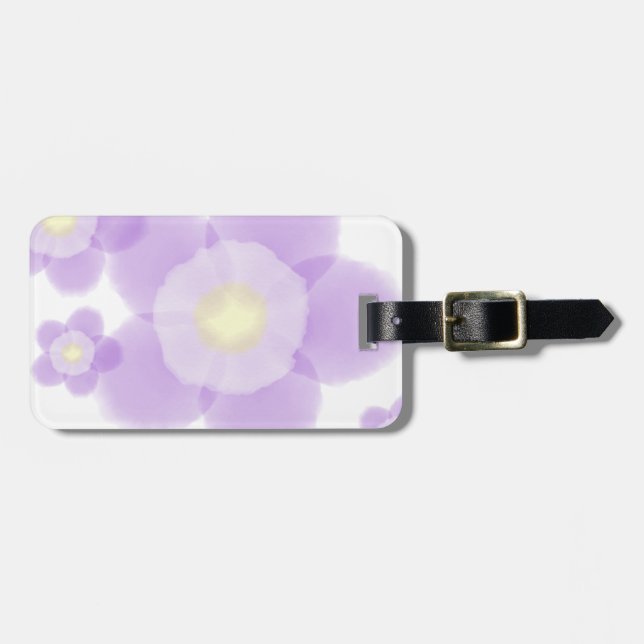 Blume Gepäckanhänger (Vorderseite horizontal)