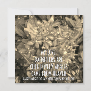 BLUME-GESCHENK FÜR DEN TOCHTERTAG