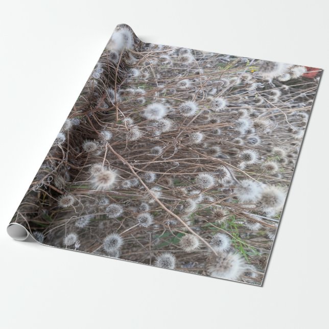 Blume Geschenkpapier (Ungerollt)