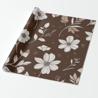 Blume Geschenkpapier