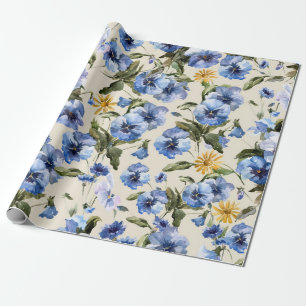 Blume Geschenkpapier