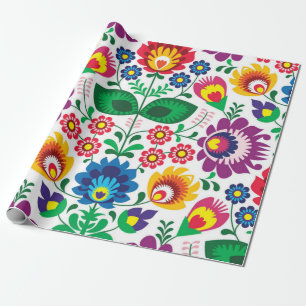 Blume Geschenkpapier