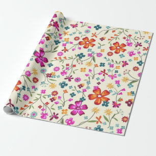Blume Geschenkpapier