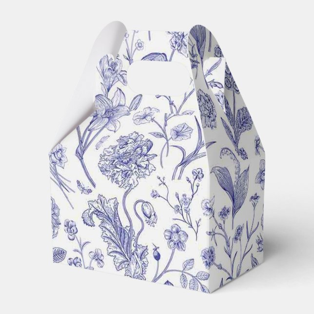 Blume Geschenkschachtel (Vorderseite)