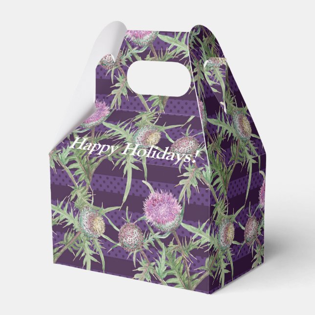 Blume Geschenkschachtel (Vorderseite)