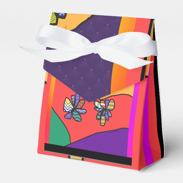 Blume Geschenkschachtel (Vorderseite)