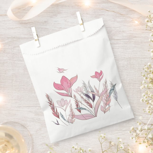 Blume Geschenktütchen (Ausgeschnitten)