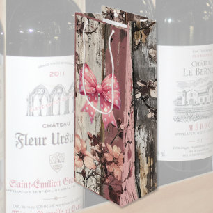 Blume Geschenktüte Für Weinflaschen