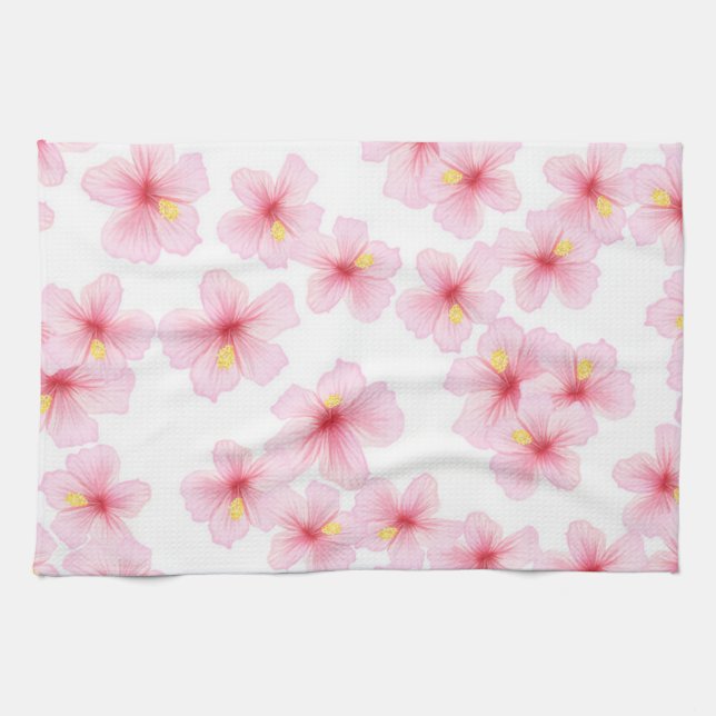 Blume Geschirrtuch (Horizontal)