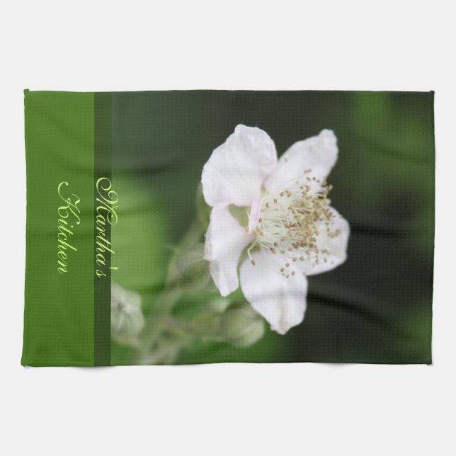 Blume Geschirrtuch (Horizontal)