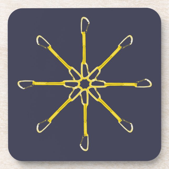 Blume Getränkeuntersetzer (Vorderseite)