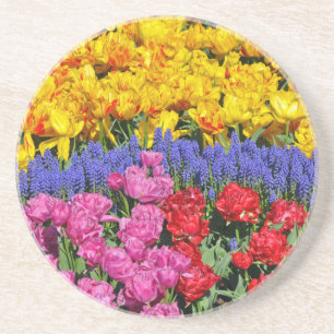 Blume Getränkeuntersetzer