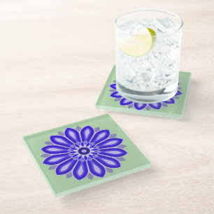 BLUME GIFT FÜR MAMA SCHWESTER-FREUNDLEHRER GLASUNTERSETZER