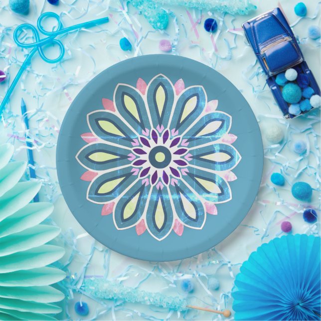 BLUME GIFT FÜR MAMA SCHWESTER-FREUNDLEHRER PAPPTELLER (Party)