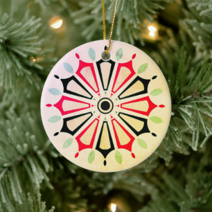 BLUME GIFT MAMA SISTER BOSS LEHRER FREUND KERAMIK ORNAMENT