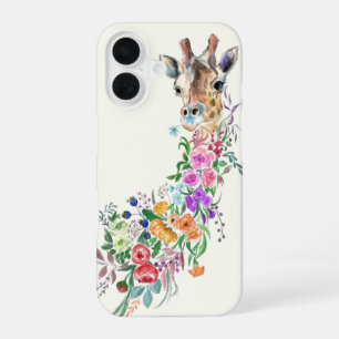 Blume Giraffe iPhone Case iPhone 16 Hülle