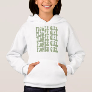 Blume Girl-Geschenke für kundenspezifische Matchin Hoodie