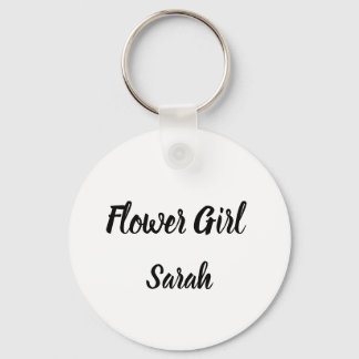 Blume Girl Gift Individuelle Name Geschenke Hochze Schlüsselanhänger