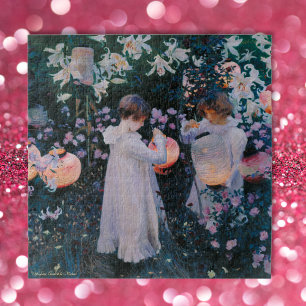Blume Girls Paper Lanterns Vintag Painting Kids