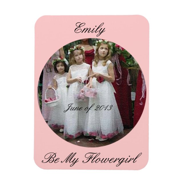 Blume Girls Premium Magnet (Vertikal)