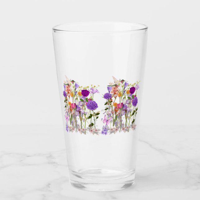 Blume Glas (Vorderseite)