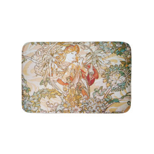 Blume Goddess Art Nouveau Badematte