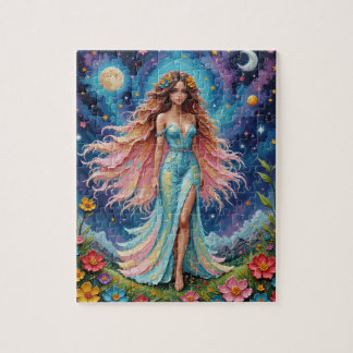 Blume-Goddess-Rätsel