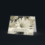 Blume Grandson und seine Ehefrau Jahrestag Karte<br><div class="desc">Glückliche Hochzeitskarte für Enkel und seine Ehefrau mit hübschen weißen Vintagen Blume,  und herzlichen Vers.</div>