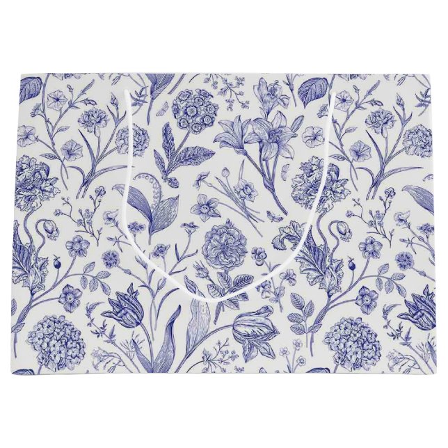 Blume Große Geschenktüte (Vorderseite)