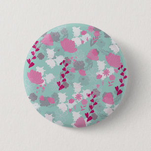 Blume grün button