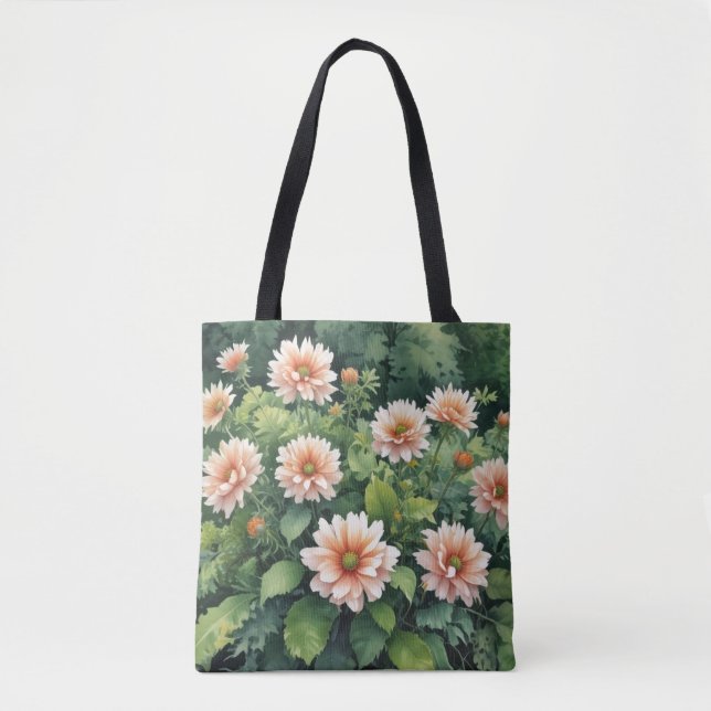 Blume Grüne Weinroute Mendrisiotto Tasche (Vorderseite)