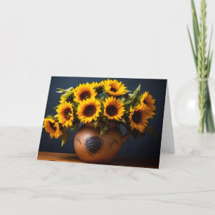 Blume Grußkarte Feiertagskarte