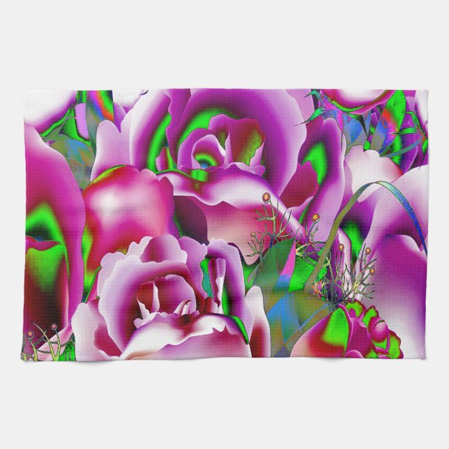 Blume Handtuch (Horizontal)