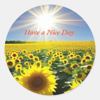 Blume hat einen hübschen, klassischen Rundaufklebe Runder Aufkleber