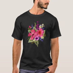 Blume Herz Bouquet Grafische T-Shirts & Coole Desi