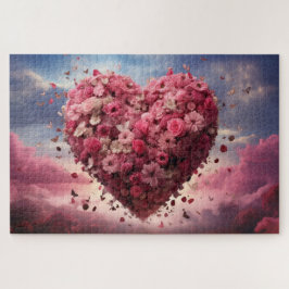 Blume Herz und Schmetterling