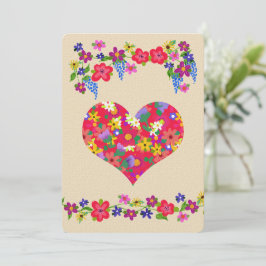 Blume Herzgestalt Valentinstag