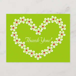 Blume Herzlichen Dank Postkarten