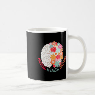 Blume Hirn Selbstmordgedanken und Prävention Kaffeetasse
