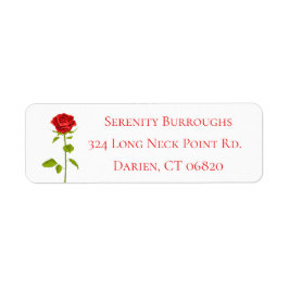 Blume Hochzeitsfeier mit floraler Rote Rose Brautp