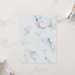 Blume Hochzeitsfeiern Einladung zum Aquarellpapier