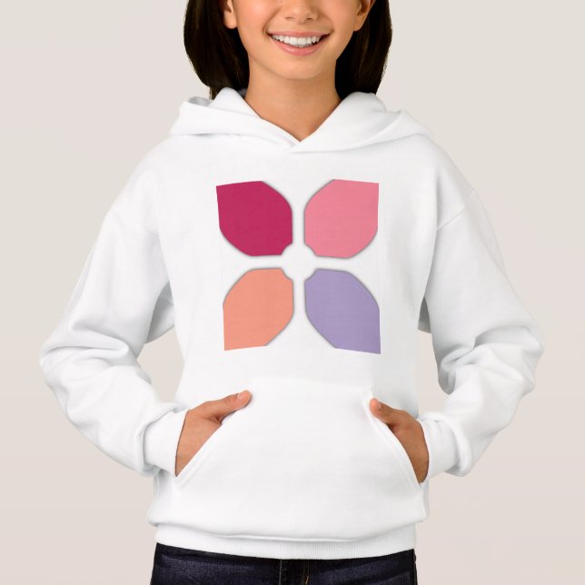 Blume Hoodie (Vorderseite)