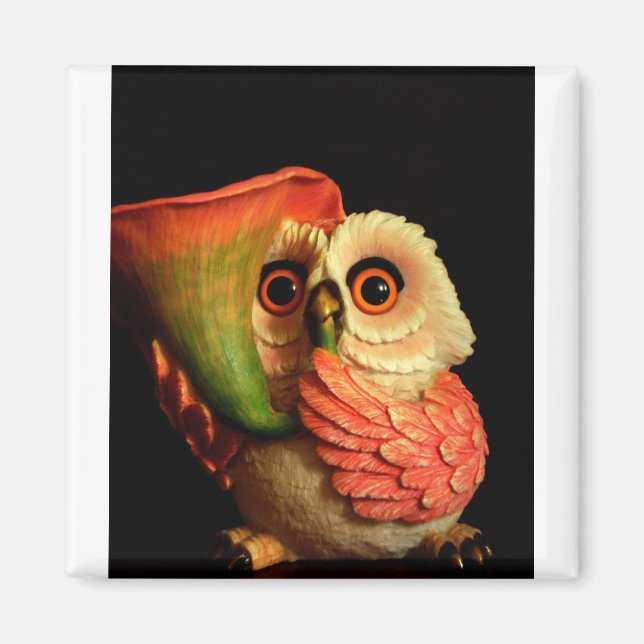 Blume Horn Magnet (Vorne)