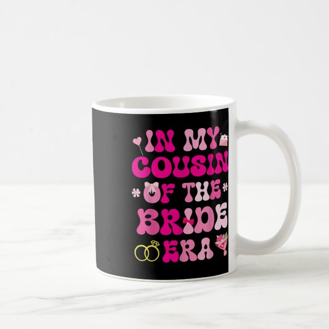 Blume hört Hochzeitsehen in meinem Cousin Kaffeetasse (Rechts)