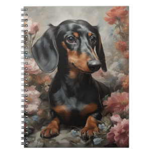 Blume Hunde Zuchtportraits 10 Notizblock