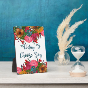 Blume   I Choose Joy Today Fotoplatte