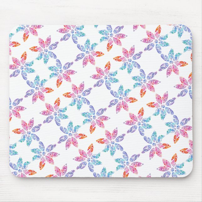 Blume Icon Mouse Pad Mousepad (Vorne)